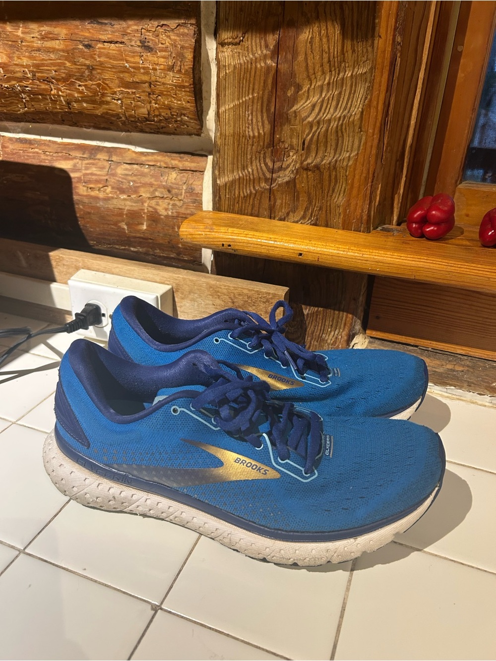 Brooks Men’s Glycerin Blue Running Shoes
